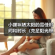 小猫咪晒太阳的最佳时间和时长(充足阳光照射对小猫咪健康的重要性)(图3) 小猫咪晒太阳的最佳时间和时长(充足阳光照射对小猫咪健康的重要性)(图3)