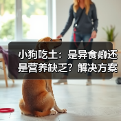 小狗吃土:是异食癖还是营养缺乏?解决方案来了(图2) 小狗吃土:是异食癖还是营养缺乏?解决方案来了(图2)