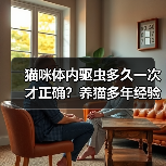 猫咪体内驱虫多久一次才正确?养猫多年经验分享!(图2) 猫咪体内驱虫多久一次才正确?养猫多年经验分享!(图2)