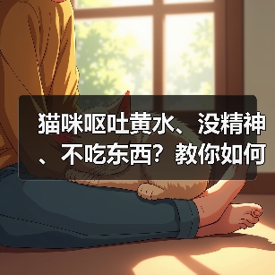 猫咪呕吐黄水、没精神、不吃东西?教你如何应对!(图2) 猫咪呕吐黄水、没精神、不吃东西?教你如何应对!(图2)