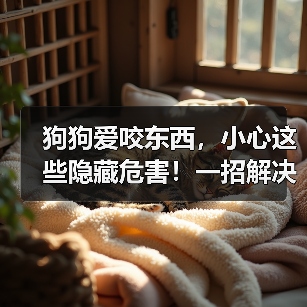 狗狗爱咬东西,小心这些隐藏危害!一招解决(图2) 狗狗爱咬东西,小心这些隐藏危害!一招解决(图2)