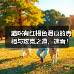 猫咪有红褐色泪痕的真相与攻克之道,速看!(图4) 猫咪有红褐色泪痕的真相与攻克之道,速看!(图4)