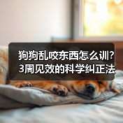 狗狗乱咬东西怎么训？3周见效的科学纠正法（图2）