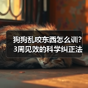 狗狗乱咬东西怎么训？3周见效的科学纠正法（图4）