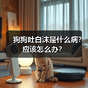 狗狗吐白沫是什么病？应该怎么办？（图1）