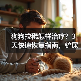 狗狗拉稀怎样治疗？3天快速恢复指南，铲屎官必看！（图3）