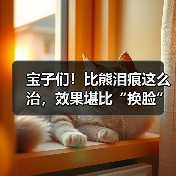 宝子们！比熊泪痕这么治，效果堪比“换脸”（图3）