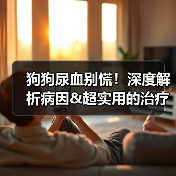 狗狗尿血别慌！深度解析病因&超实用的治疗指南