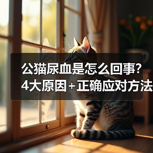 公猫尿血是怎么回事？4大原因+正确应对方法（图3）