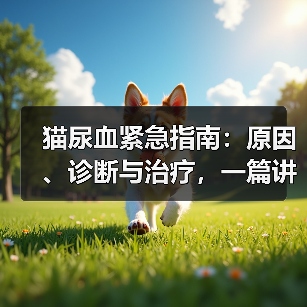 猫尿血紧急指南：原因、诊断与治疗，一篇讲透（图4）