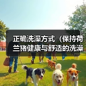 正确洗澡方式(保持荷兰猪健康与舒适的洗澡技巧)(图3) 正确洗澡方式(保持荷兰猪健康与舒适的洗澡技巧)(图3)