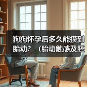 狗狗怀孕后多久能摸到胎动？（胎动触感及胚胎发育阶段）
