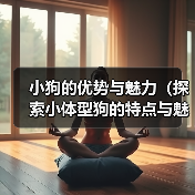 小狗的优势与魅力(探索小体型狗的特点与魅力,发现它们的无限魅力)(图4) 小狗的优势与魅力(探索小体型狗的特点与魅力,发现它们的无限魅力)(图4)