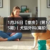 1月26日【重庆】(第125期)丨犬猫外科(高阶)班！含SUB(人人可实操)、乳糜胸等技术！（图3）