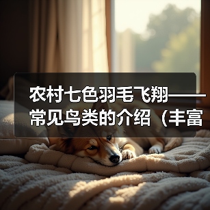 农村七色羽毛飞翔——常见鸟类的介绍(丰富多样的农村鸟类群落与生态)(图4) 农村七色羽毛飞翔——常见鸟类的介绍(丰富多样的农村鸟类群落与生态)(图4)