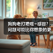 狗狗老打喷嚏=感冒？问题可能比你想象的更严重！（图2）