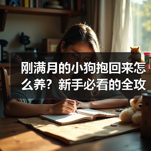 刚满月的小狗抱回来怎么养?新手必看的全攻略(图2) 刚满月的小狗抱回来怎么养?新手必看的全攻略(图2)