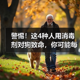 警惕!这4种人用消毒剂对狗致命,你可能每天都在误用!(图4) 警惕!这4种人用消毒剂对狗致命,你可能每天都在误用!(图4)