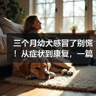 三个月幼犬感冒了别慌！从症状到康复，一篇读懂！（图2）