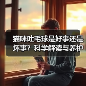 猫咪吐毛球是好事还是坏事？科学解读与养护指南（图4）