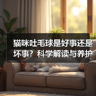 猫咪吐毛球是好事还是坏事？科学解读与养护指南（图2）