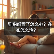 狗狗感冒了怎么办?在家怎么治?(图2) 狗狗感冒了怎么办?在家怎么治?(图2)