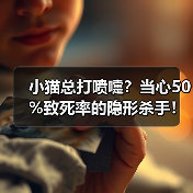 小猫总打喷嚏？当心50%致死率的隐形杀手！（图2）