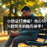 小猫总打喷嚏？当心50%致死率的隐形杀手！（图4）