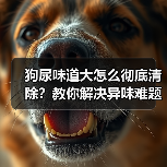 狗尿味道大怎么彻底清除？教你解决异味难题（图3）
