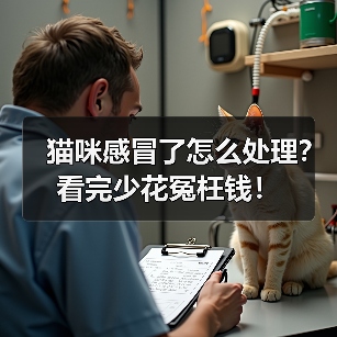猫咪感冒了怎么处理？看完少花冤枉钱！