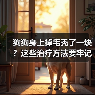 狗狗身上掉毛秃了一块？这些治疗方法要牢记！（图3）