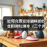 如何合理安排猫咪的饮食时间和频率（三个月大猫咪的科学喂养方法，让它健康成长）（图3）