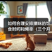 如何合理安排猫咪的饮食时间和频率（三个月大猫咪的科学喂养方法，让它健康成长）（图4）