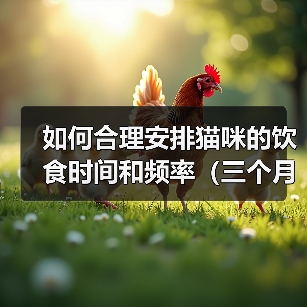 如何合理安排猫咪的饮食时间和频率（三个月大猫咪的科学喂养方法，让它健康成长）