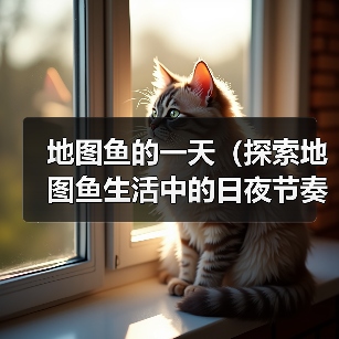 地图鱼的一天(探索地图鱼生活中的日夜节奏,解密它们每天的光照需求)(图4) 地图鱼的一天(探索地图鱼生活中的日夜节奏,解密它们每天的光照需求)(图4)