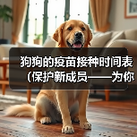 狗狗的疫苗接种时间表（保护新成员——为你的狗狗提供及时的疫苗保护）