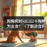 狗狗何时可以以干狗粮为主食？（了解适合狗狗转换至干狗粮的最佳时机）（图4）