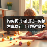 狗狗何时可以以干狗粮为主食？（了解适合狗狗转换至干狗粮的最佳时机）（图3）