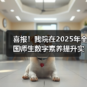喜报！我院在2025年全国师生数字素养提升实践活动中荣获“标杆作品”！