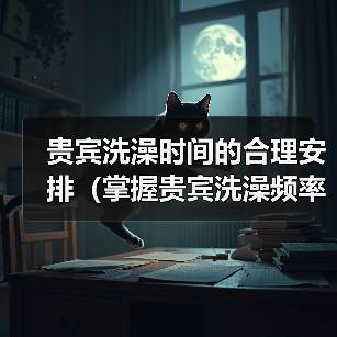 贵宾洗澡时间的合理安排（掌握贵宾洗澡频率，让毛发更健康）（图4）