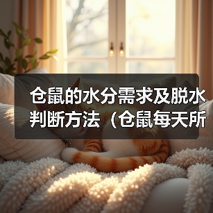 仓鼠的水分需求及脱水判断方法（仓鼠每天所需饮水量以及脱水症状的判断）（图3）