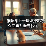 猫咪身上一块块掉毛怎么回事?看完秒懂(图3) 猫咪身上一块块掉毛怎么回事?看完秒懂(图3)