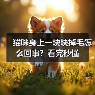 猫咪身上一块块掉毛怎么回事?看完秒懂(图4) 猫咪身上一块块掉毛怎么回事?看完秒懂(图4)