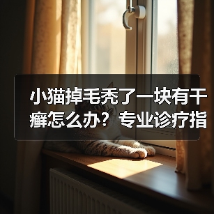 小猫掉毛秃了一块有干癣怎么办?专业诊疗指南来了(图2) 小猫掉毛秃了一块有干癣怎么办?专业诊疗指南来了(图2)