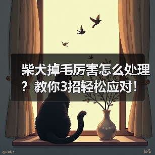 柴犬掉毛厉害怎么处理?教你3招轻松应对!(图3) 柴犬掉毛厉害怎么处理?教你3招轻松应对!(图3)