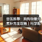 兽医推荐:狗狗微量元素补充全攻略|科学配比避雷指南(图1) 兽医推荐:狗狗微量元素补充全攻略|科学配比避雷指南(图1)