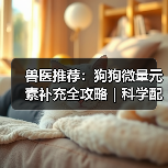 兽医推荐:狗狗微量元素补充全攻略|科学配比避雷指南(图3) 兽医推荐:狗狗微量元素补充全攻略|科学配比避雷指南(图3)