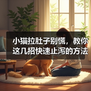 小猫拉肚子别慌，教你这几招快速止泻的方法（图4）