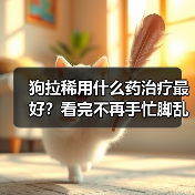 狗拉稀用什么药治疗最好？看完不再手忙脚乱