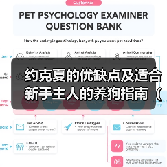 约克夏的优缺点及适合新手主人的养狗指南(了解约克夏的特点和适应性,为新手主人提供合适的养狗建议)(图2) 约克夏的优缺点及适合新手主人的养狗指南(了解约克夏的特点和适应性,为新手主人提供合适的养狗建议)(图2)